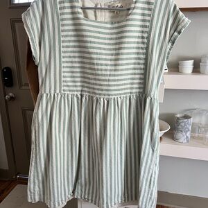 Listicle Babydoll Mini Dress